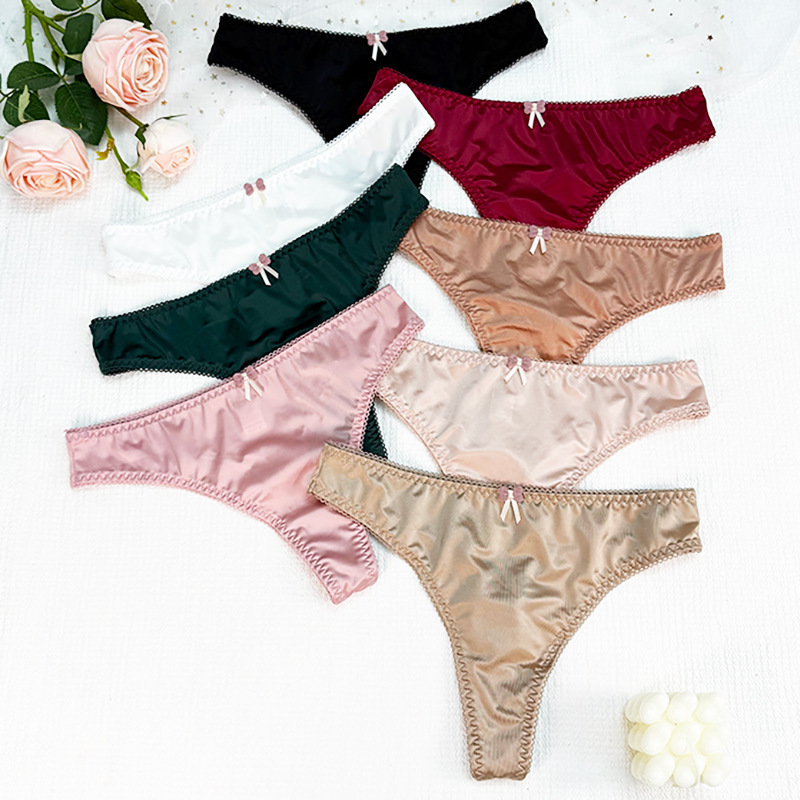Cross-Border Women's Large Size Underwear, Seamless, Breathable, Printed Letters, Sexy Pure Desire, European and American Fat mm Thong Cross-Border Women's Large Size Underwear, Seamless, Breathable, Printed Letters, Sexy Pure Desire, European and American Fat mm Thong