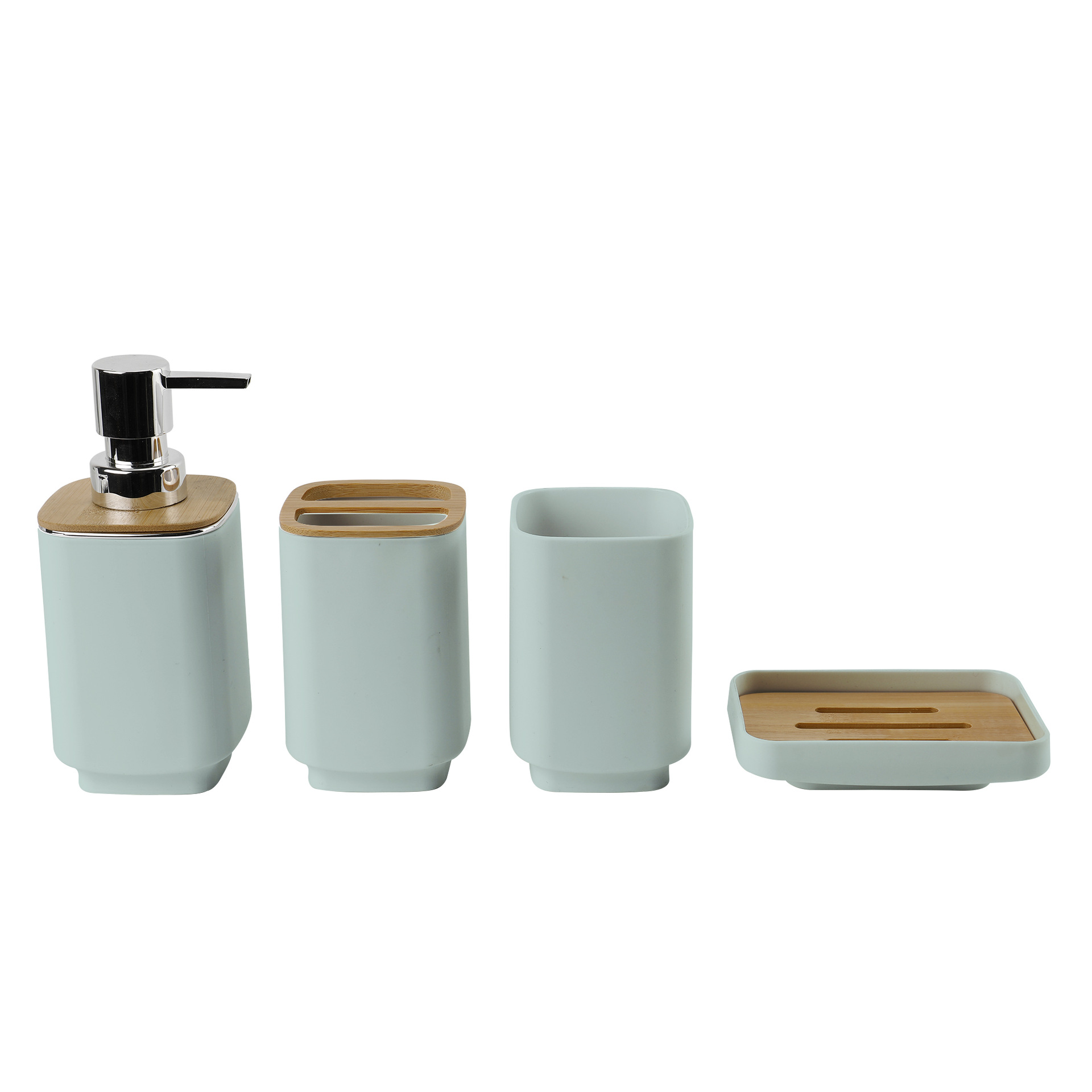 7002-4 Cubierta de bambú Morandi Verde