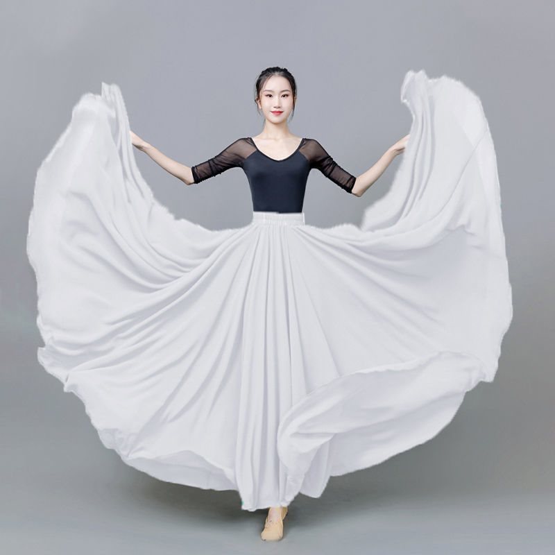 ◐White 720-degree double-layer swing❃