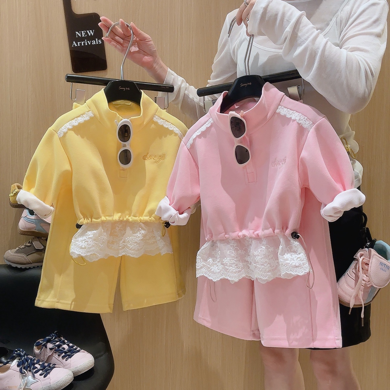 2025新款女童春秋款卫衣套装儿童秋季洋气时髦女大童装秋装两件套