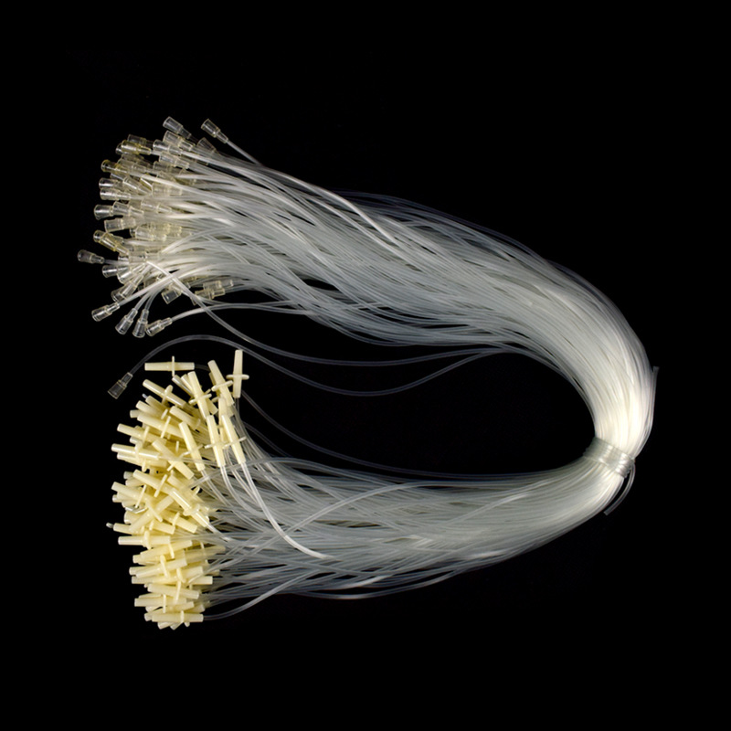 Jeringa veterinaria aguja conveniente manguera de infusión aguja de extensión aguja de cerdo tubo de inyección tubería alargada aguja del cuero cabelludo