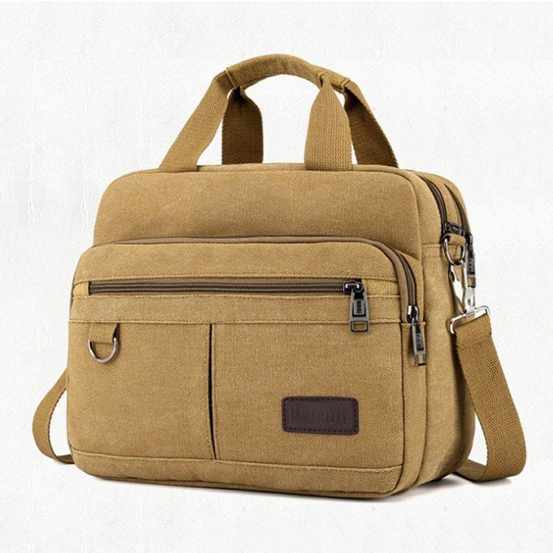 Men's capacious one-shoulder bag, backpack, shopping bag