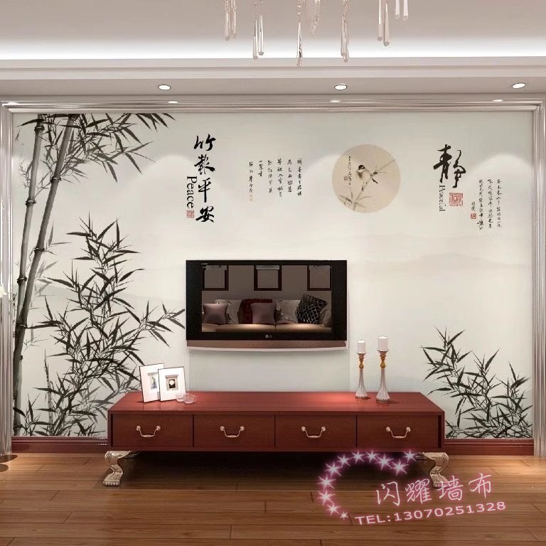 轻奢风潮牌麻将馆主题背景墙布网红服装店墙纸奢侈品棋牌装饰壁纸|undefined
