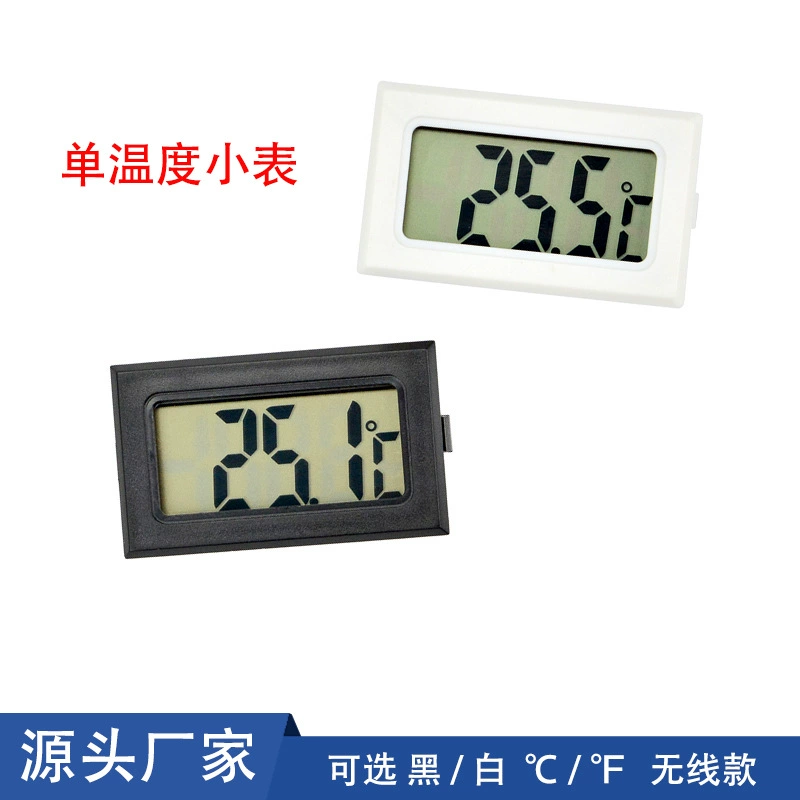 Оптовая Продажа с фабрики мини Встроенный электронный термометр беспроводной альпинистский инкубатор для домашних животных мониторинг термометр Квадратный маленький стол