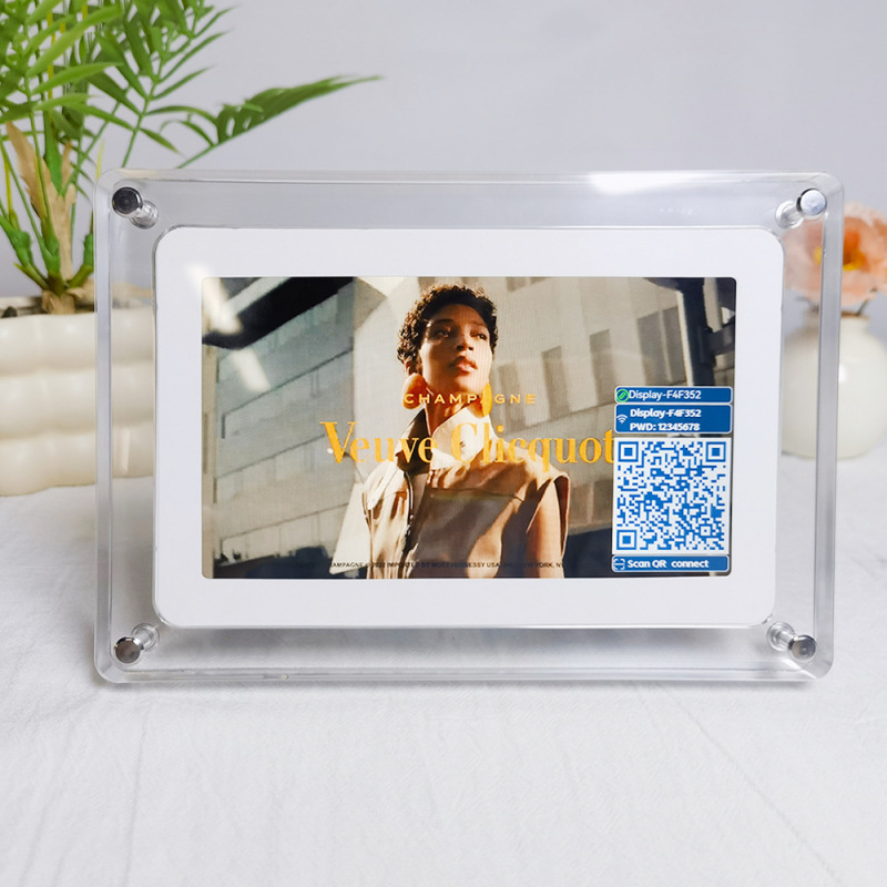 Wireless Transmission Acrylic Video Photo Frame Point-To-Point Picture Video Player 8g Digital Photo Frame Commemorative Gift