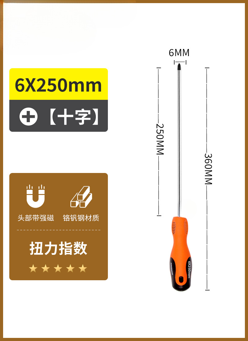 Verde forest destornillador cruzada una línea industrial de tornillo magnético fuerte conjunto de herramientas de lote de tornillo super duro pequeño destornillador flor de ciruela