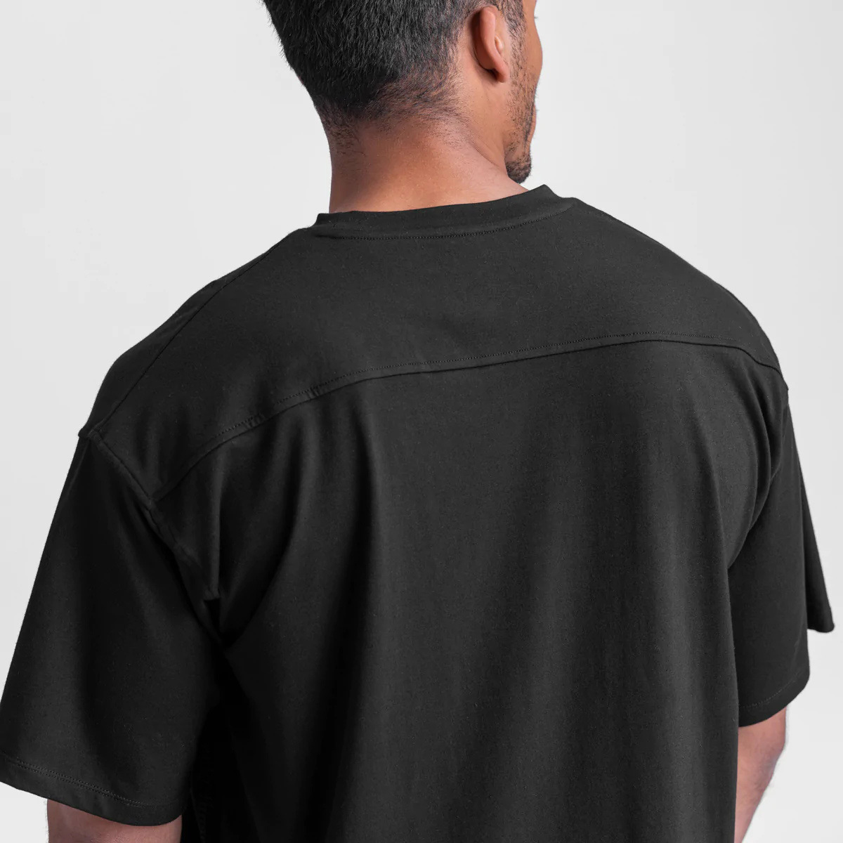 210g Weight Cotton, Cotton Blend Fabric Type T-shirt Tops Type Round Neck Neckline Solid Color Pattern Men's Gender Sports Style Men's Solid Color T-shirt Men's Clothing 4