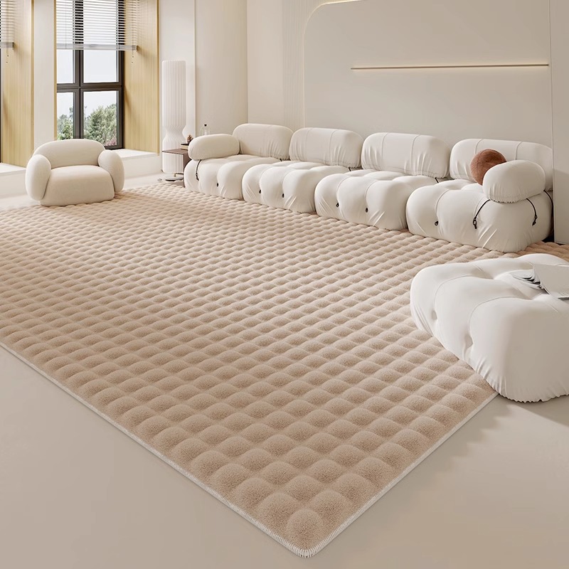fleece bedroom bedside – Other Car Carpet - bubble-fleece-cocoa-brown-upgraded-encrypted-9999-hair-loss-rate-60160cm