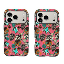 跨境爆款图磁吸菲林二合一适用于苹果17promax三星s24fe/23手机壳