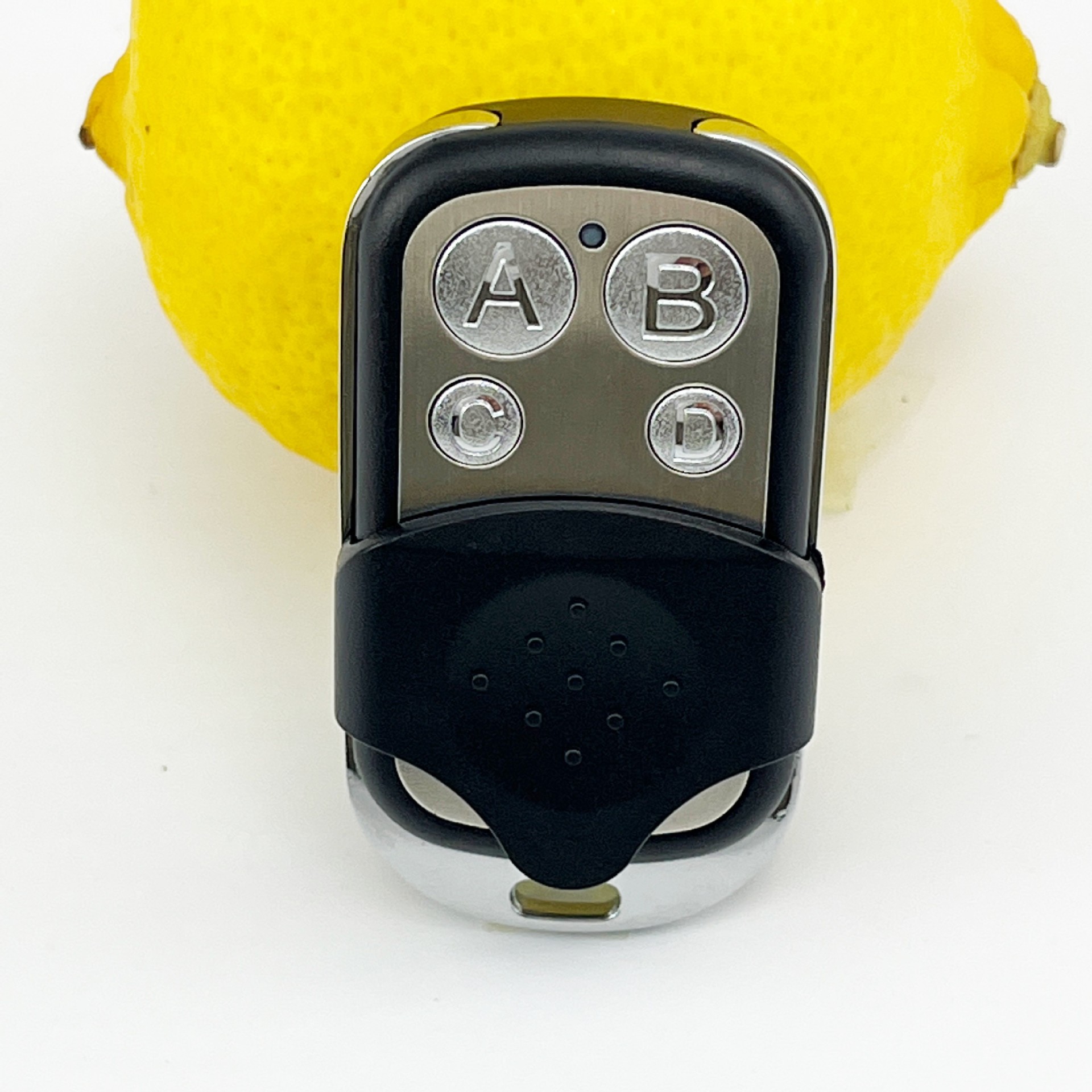 跨境无线拷贝遥控器金属四键车库门对拷码拷贝遥控器433MHZ