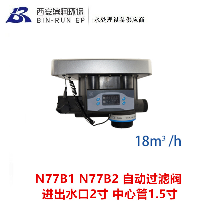 53518 N77B1 N77B2 润新18吨自动过滤阀 进出水口2寸 中心管1.5寸