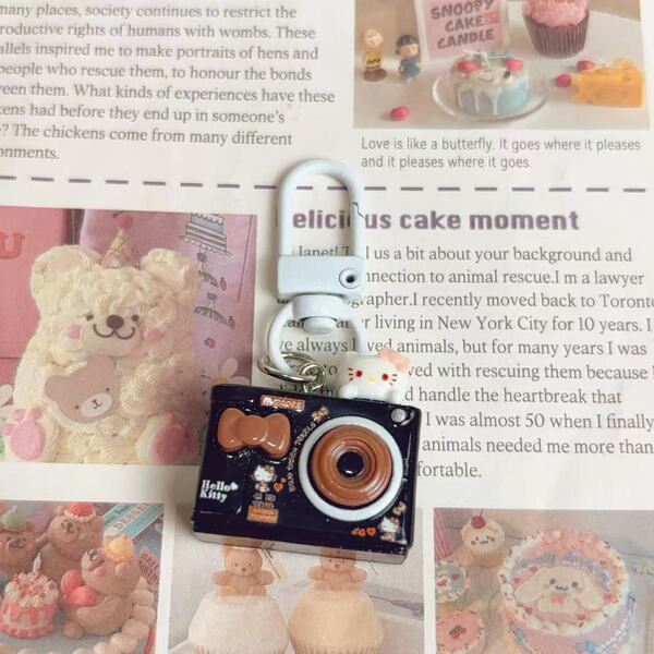 Three dimensional cute camera