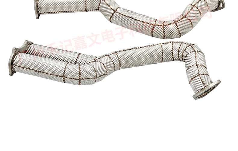 Suitable for Porsche 718 Cayman Gt4/Spyder/Gts 4.0L Stainless Steel Muffler Exhaust Pipe