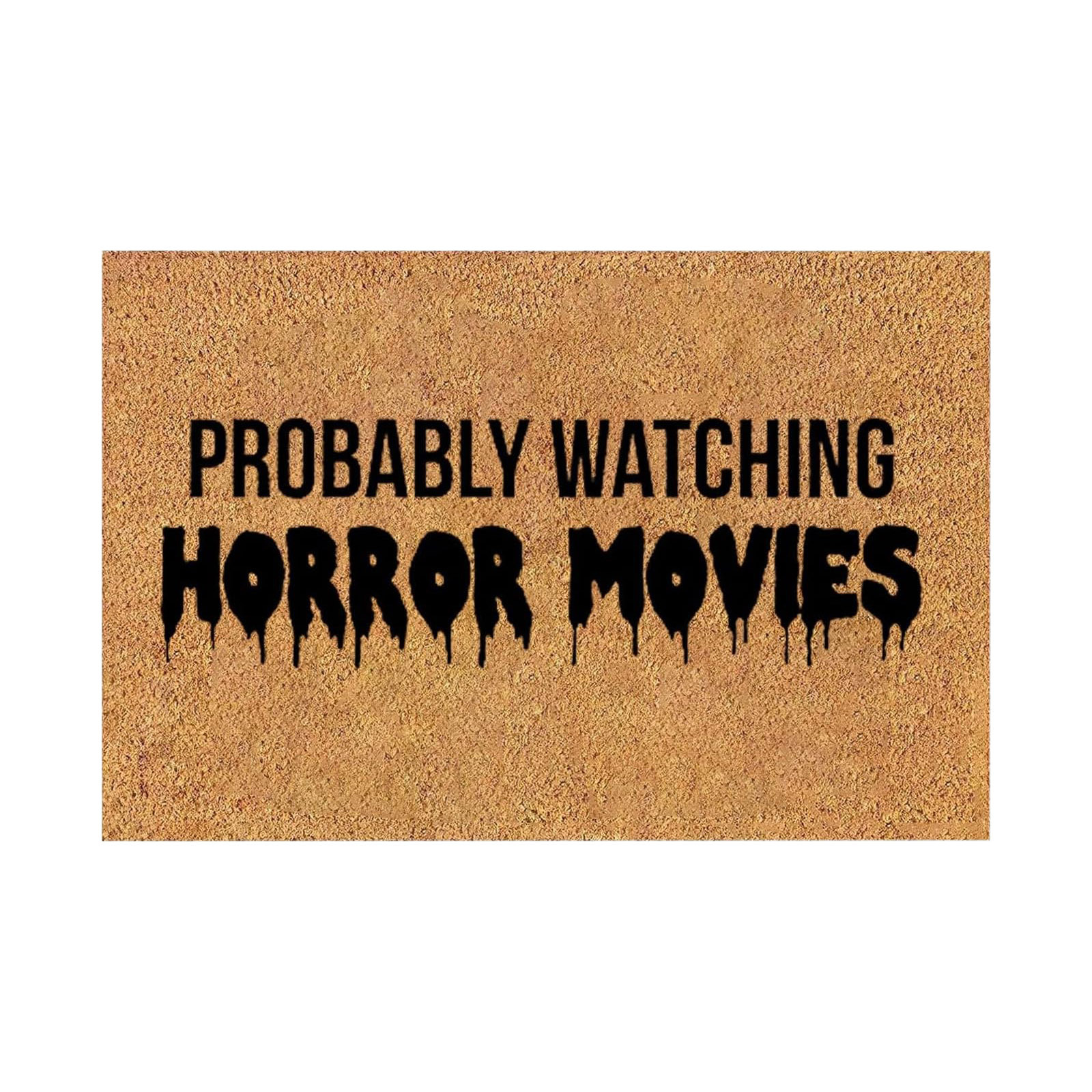 Tapis antidérapant d'entrée de maison transfrontalier d'Halloween Tapis décoratif d'ambiance de vacances de style cocotier en stock en gros_voghion.com