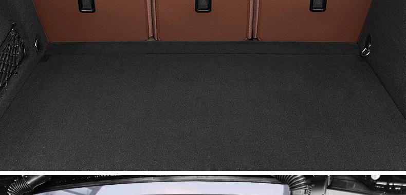 Suitable for Mercedes-Benz Gle350/450 Rear Seat Back Anti-Kick Pad Gls450 Trunk Protective Pad Car Supplies