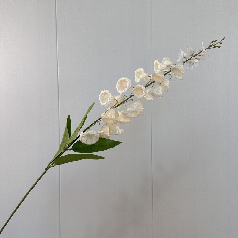 模擬スズランの花外国貿易結婚式模擬花フランス風鈴吊り時計ソフト装飾写真撮影の小道具道路ガイド花|undefined