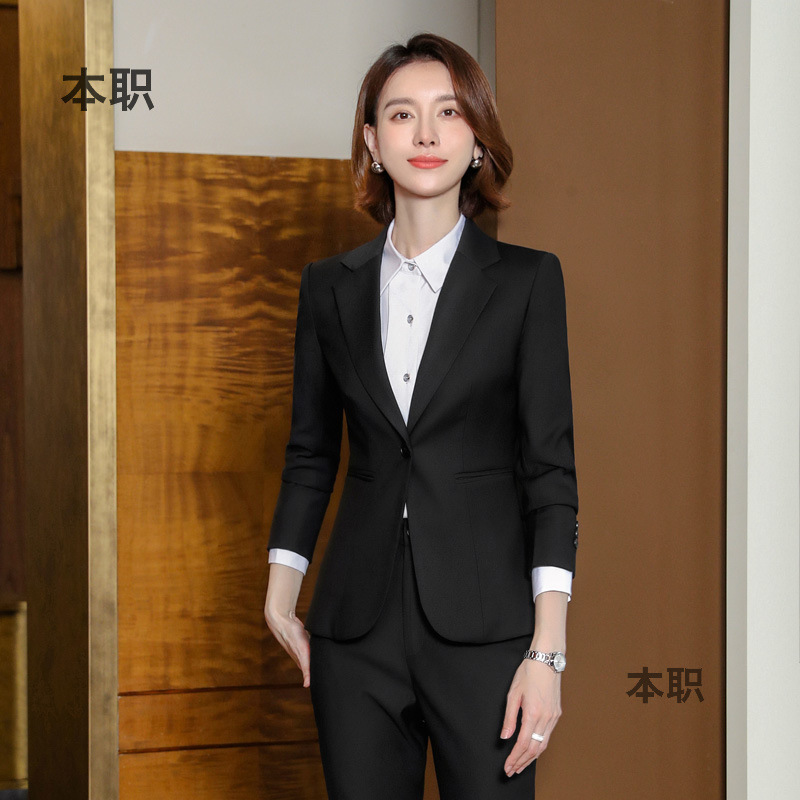 Winter New Style Business Dress Women's Skirt suit Business Dress Suit Jacket Women's Long Sleeve Small Suit Hotel Work Clothes