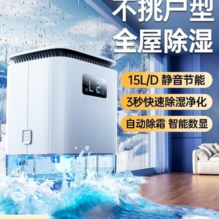 In-Stock Dehumidifier for Home Use, Silent Dehumidifier for Indoor Use, Small Dehumidifier for Humid Weather, Air Drying and Dehumidifying Device
