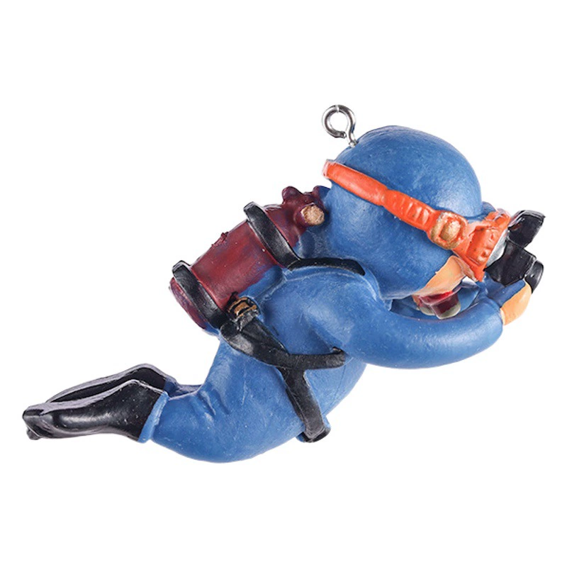 Взрывной синий толстый дайвер аквариум подвеска аквариум ландшафтное оформление украшения плавающий элемент на складе