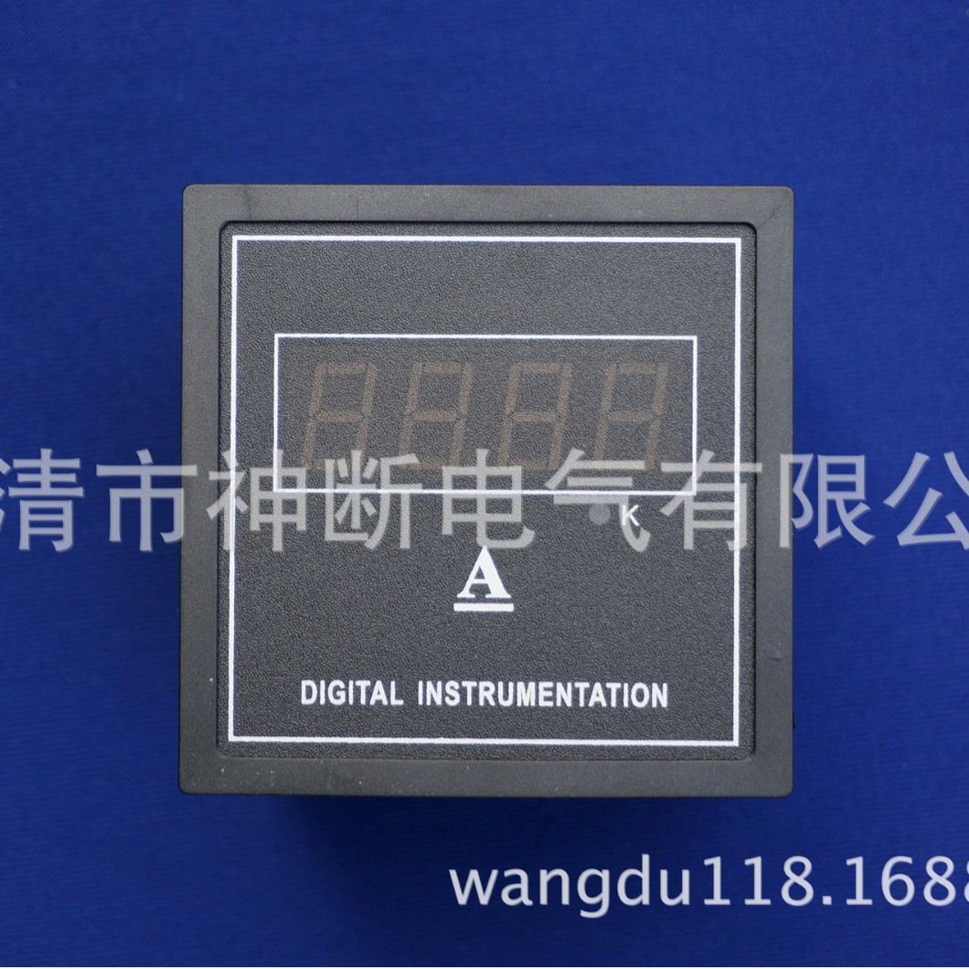 【高清实图】SX6【输入DC10V显示100A电源AC220V】新浦数显表