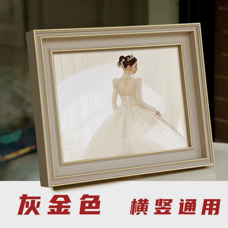 Photo Frame Display Wall Hanging Photo Wall 6inch 5inch A4 Wedding Photo Couple Baby Frame 7inch Ornaments 8inch 10inch Table Display