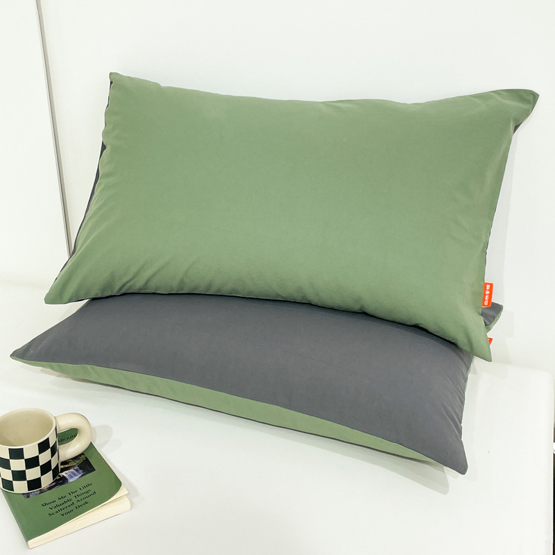 진한 녹색-진한 회색