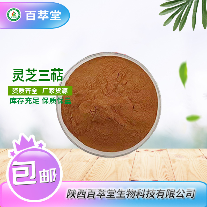 三萜灵芝菌粉 三萜含量3% 灵芝三萜 灵芝提取物30:1 灵芝菌丝粉
