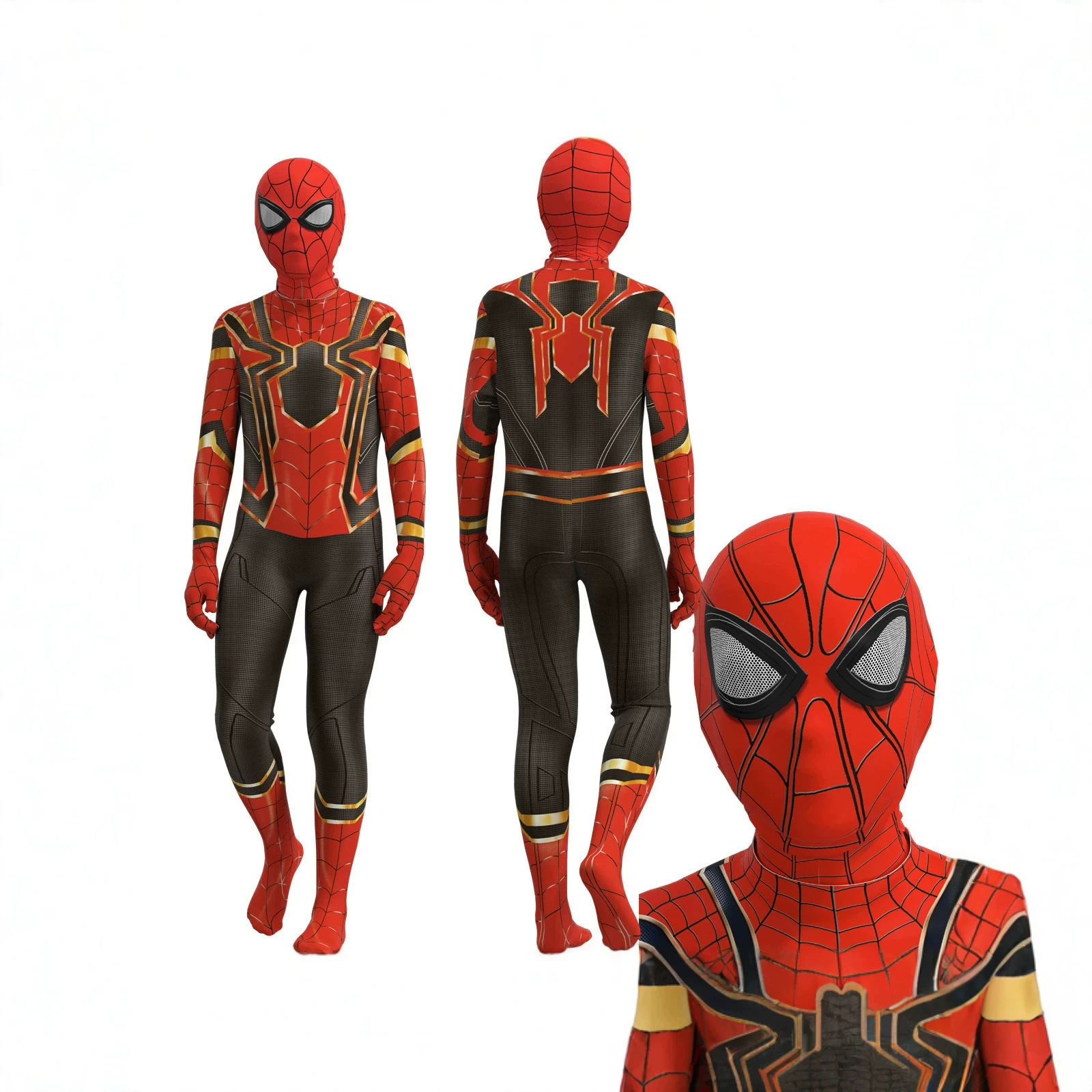 Mono de Cosplay para Niños Spider-Man 2 de Poliéster para Halloween y Fiestas image 8
