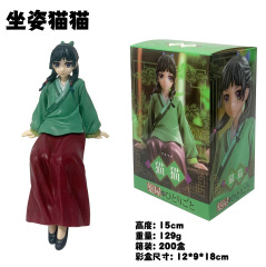 薬屋少女のつぶやき立ち姿猫美少女国風箱入りテーブル置物モデルフィギュア