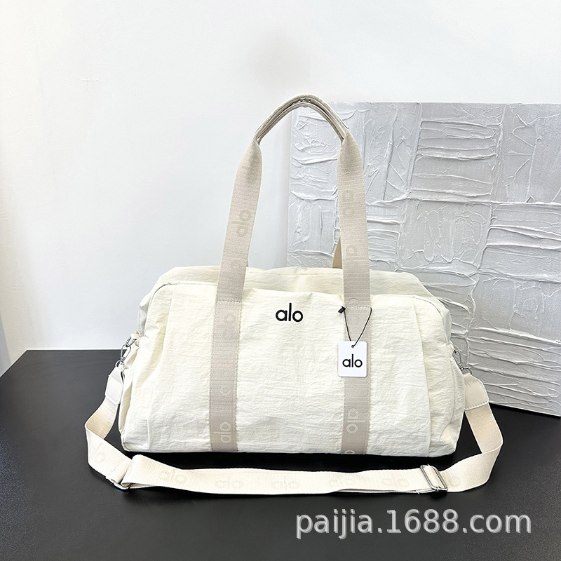 Alo bolsa de ejercicio bolsa de viaje ligera impermeable multifuncional gran capacidad bolsa de equipaje portátil de corta distancia bolsa de mano de estudiantes