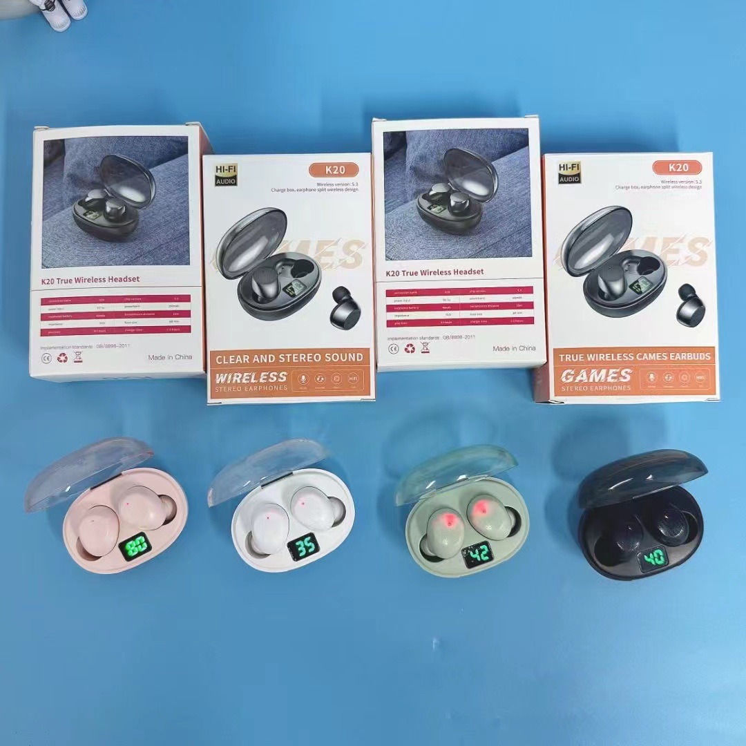 Modelo privado explosivo transfronterizo YD03 M90 F9-5C M25 E7S Pantalla digital táctil TWS 5.4 Auriculares Bluetooth F9