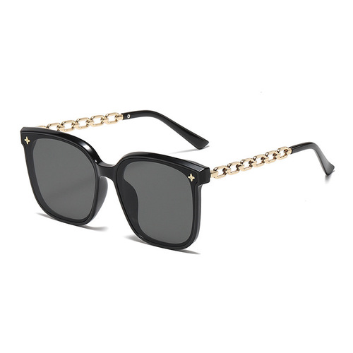 2024 luxury sunglasses for women, high-end metal chain, sun protection and UV protection, fashion sunglasses and sunglasses wholesale