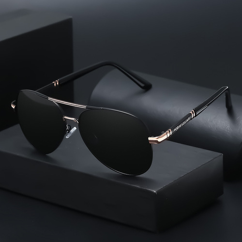 Color-changing polarized sunglasses for men, high-end day and night driving glasses, trendy fishing night vision sunglasses