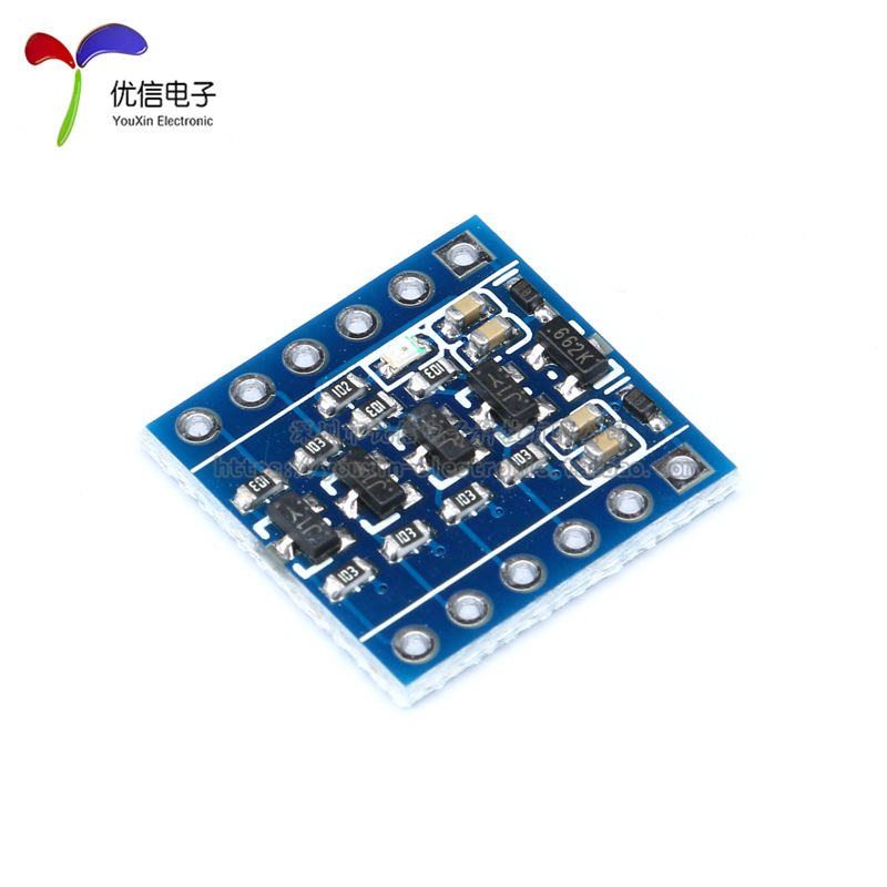 【亚基拉电子】4路3.3V-5V 5V-3.3V IIC UART SPI TTL双向电平转