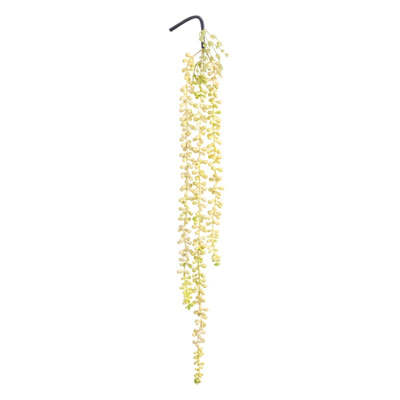 Simulación transfronteriza planta suculenta amante lágrimas casa pared colgante decoración pared planta verde artificial falso Ratán