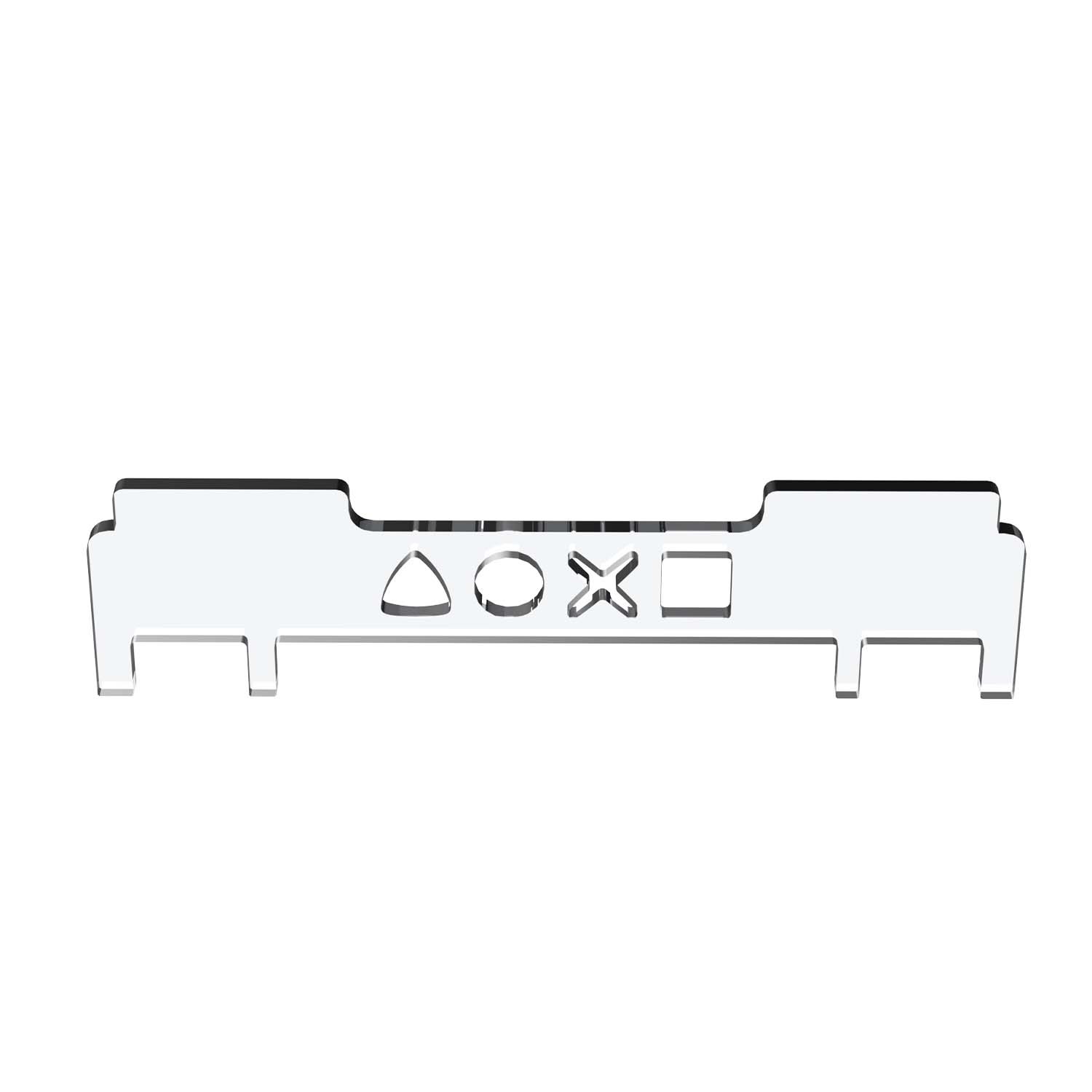 PS5slim host soporte de almacenamiento horizontal base de juego slim soporte de soporte acrílico transparente