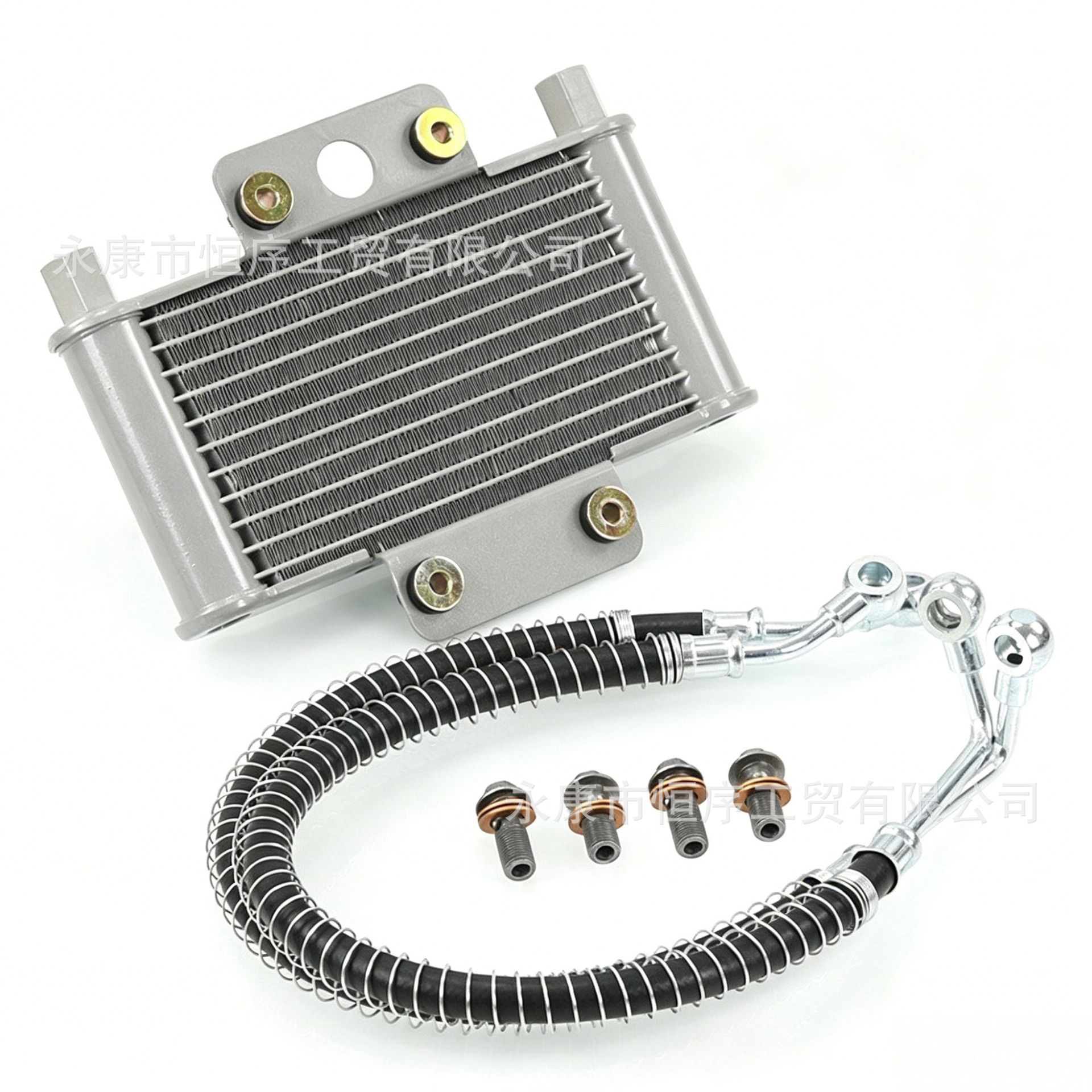 Atv Beach Bike Gy6 Off-Road Motorcycle Modified Radiator System Oil Cooler 150-250Cc Oil Cooler