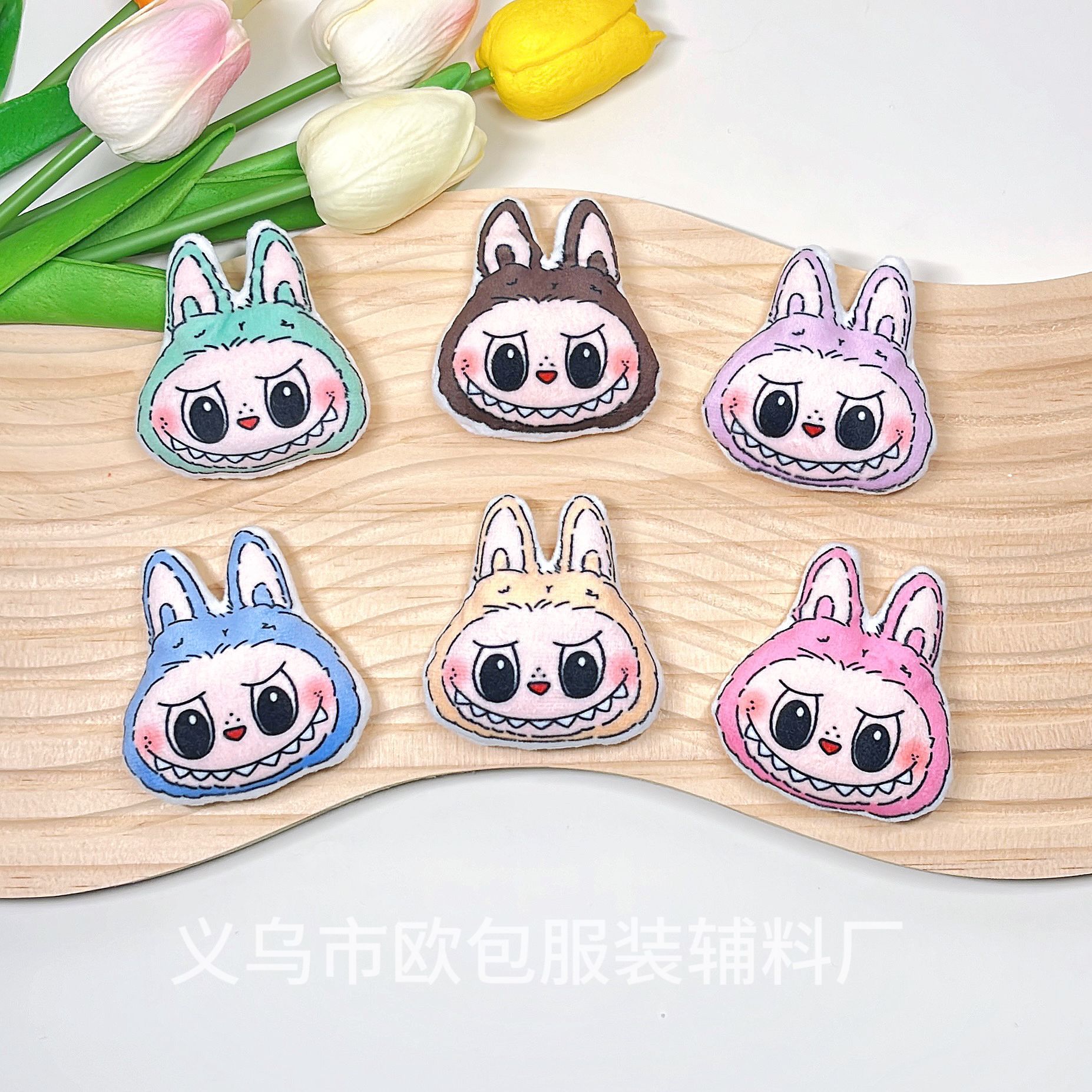 Printed Fabric Plush Accessories, Children's Clothing Bags, Hats, Souvenirs, Canvas Bags, Handmade Hairpins, DIY Accessories
