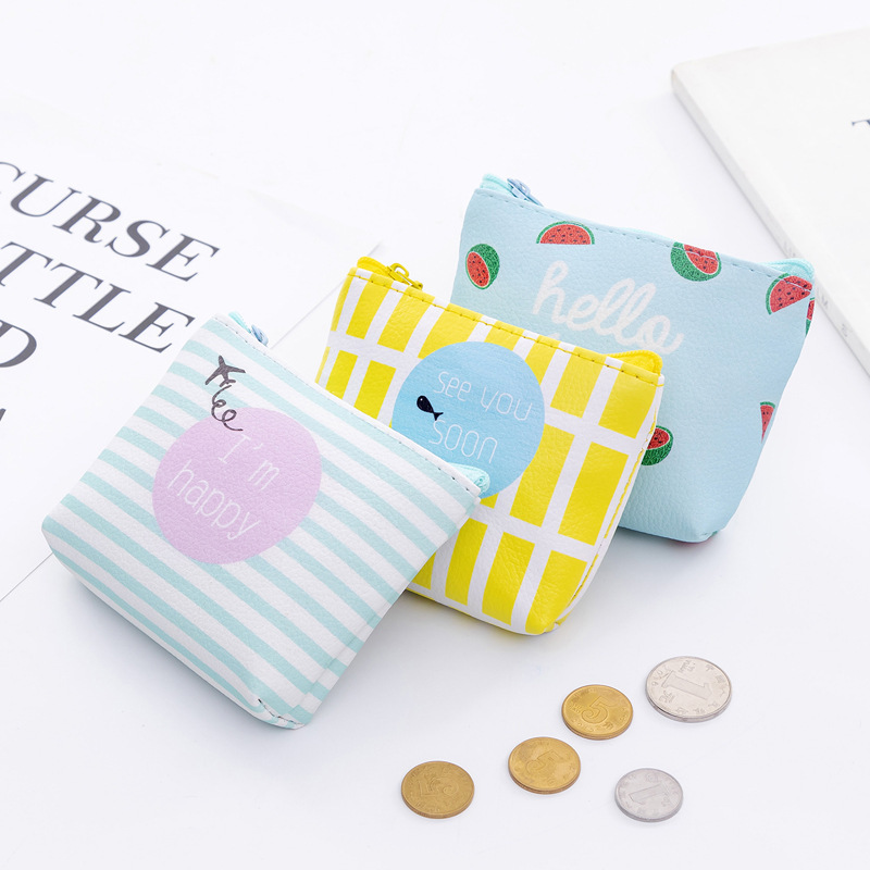 Unisex Letter Cat Pu Leather Zipper Coin Purses display picture 24