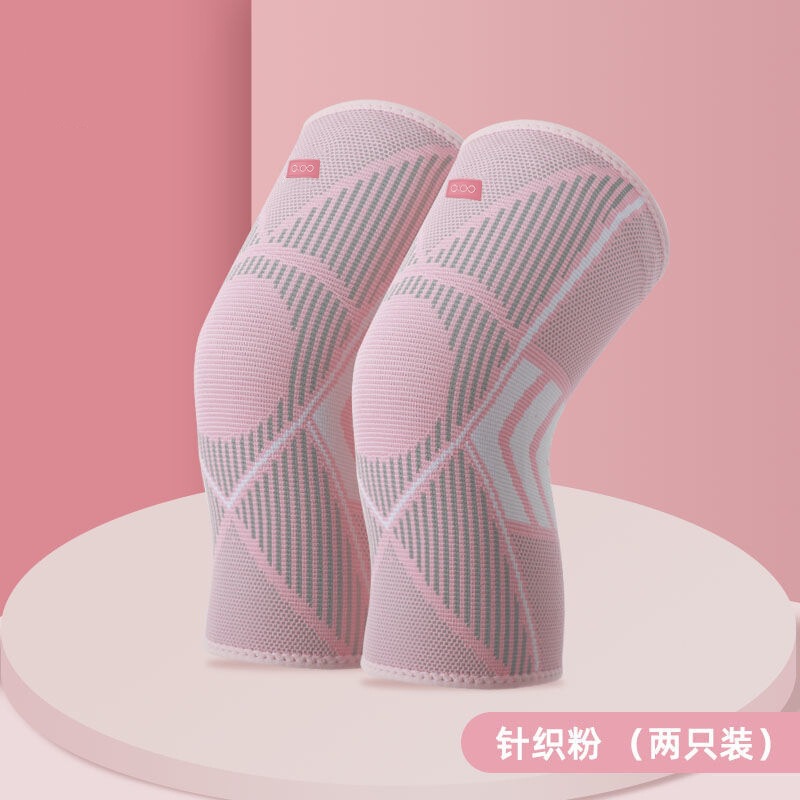 スポーツ膝パッド ランニング 女性用 ダンス バスケットボール 半月板保護スリーブ 膝プロテクター フィットネス ニット製 衝撃吸収|undefined