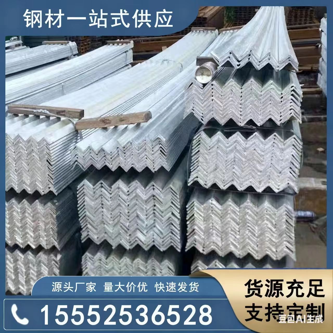 热镀锌角钢建筑钢结构支架专用 防锈角铁 现货批发零售 发货快