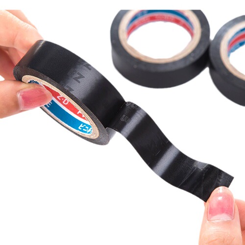 1413 Black electrical wire insulation flame retardant plastic tape Electrical high voltage PVC waterproof self-adhesive electrical tape