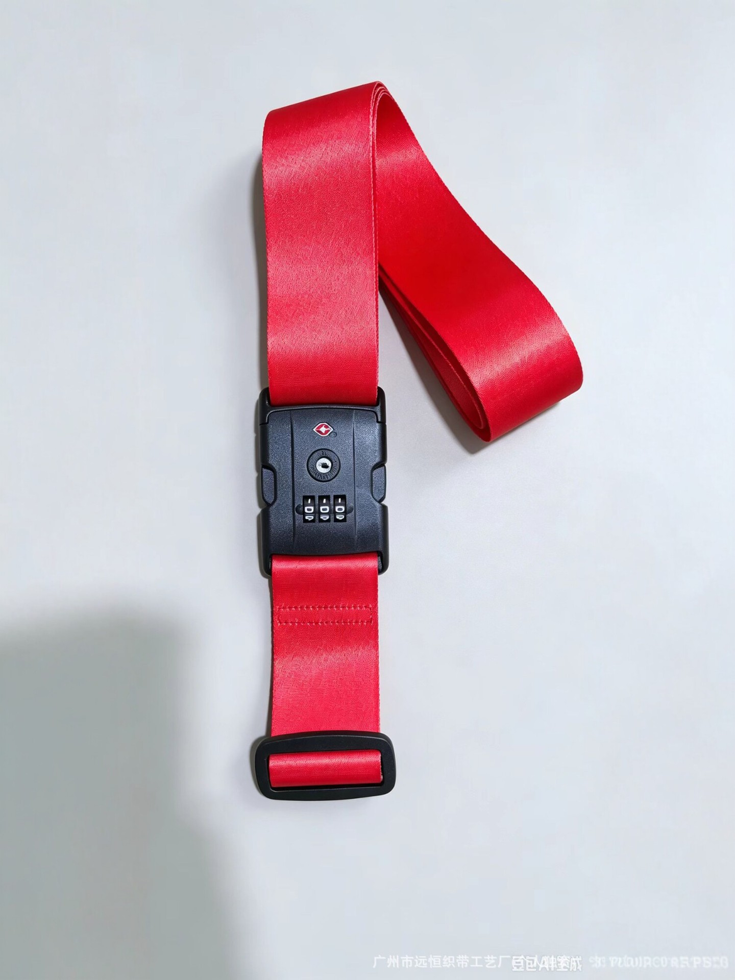 TSA combination lock luggage strap, thickened nylon suitcase fixing strap, anti-theft luggage strap, available in multiple colors