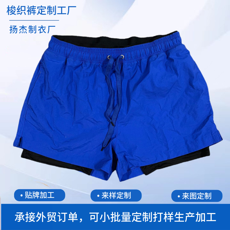 맞춤형 남성용 반바지 4 점 바지 중형 바지 대형 바지 방황 바지 캐주얼 스포츠 느슨한 커플 용 빠른 건조 비치 바지