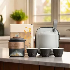 电热水壶;茶壶;茶托