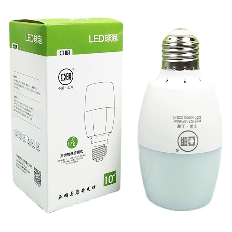 Шанхай Yaming освещение светодиодный радар Звук и управление светом Индукционная лампа внутренний коридор Интеллектуальный лестничный свет 6W10W