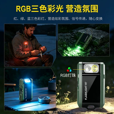 RGB, magnetic tail, rechargeable | UV fənərlər