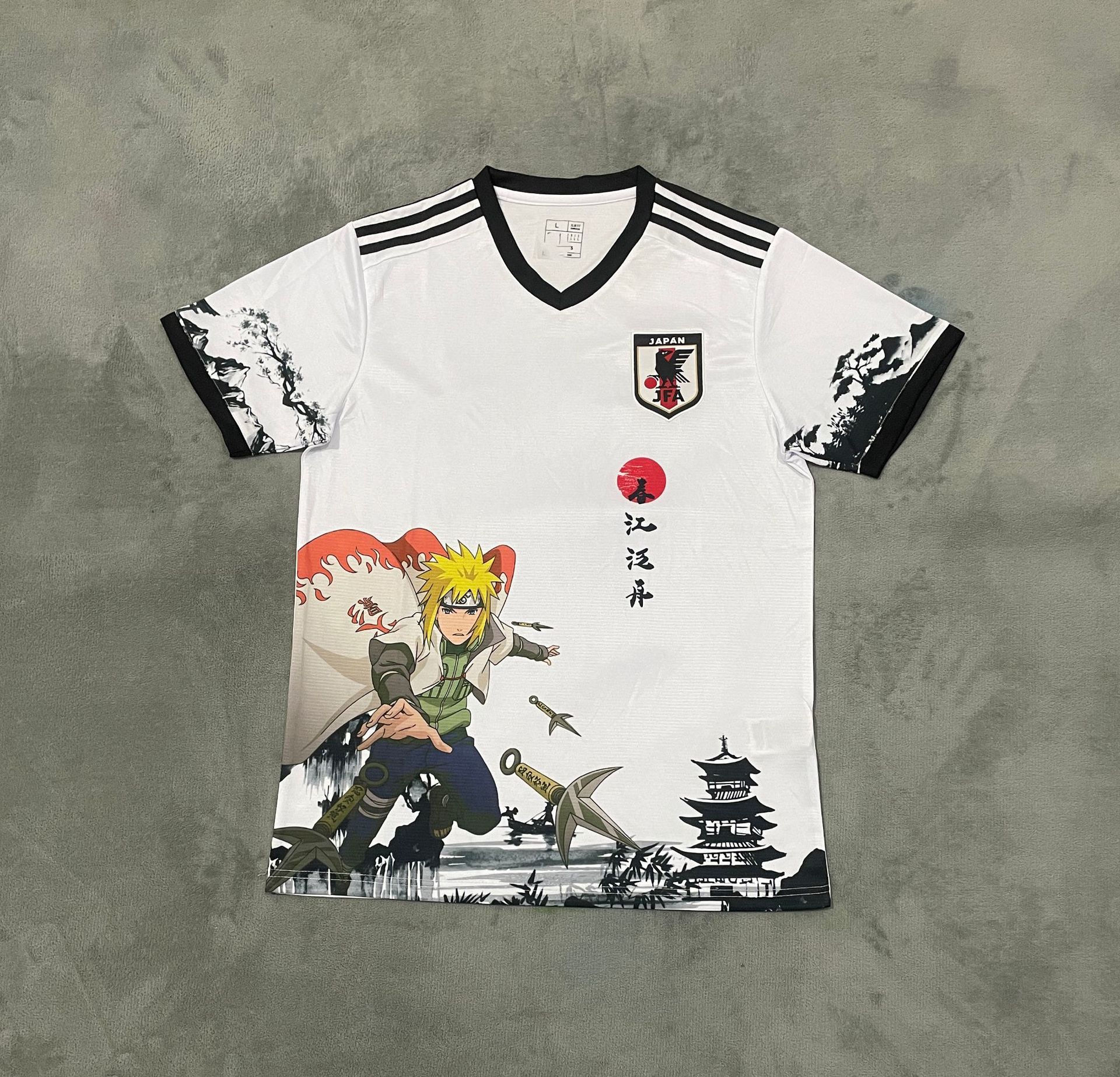 Camiseta de Fútbol de Japón para Fanáticos 24-25, Camiseta Deportiva de Manga Corta del Equipo de Fútbol de Japón