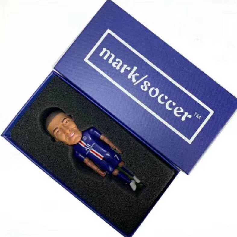 Fan Supplies Dibala C Romecy Dibalabel Salah Neymar Soccer Star Figure Model