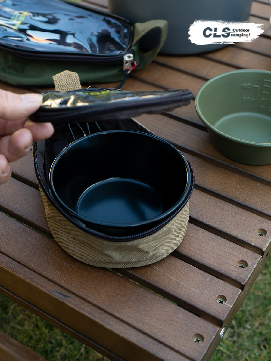CLS戸304ステンレス製シラーボウルキャンプ登山釣りシラーカップピクニック食器旅行携帯シングルボウル